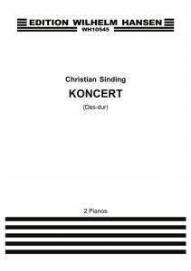 Christian Sinding: Piano Concerto Op.6 (2 Pianos)