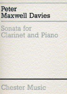 Peter Maxwell Davies: Sonata For Clarinet And Piano