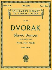 Antonin Dvorak: Slavonic Dances Op.46 Books 1 And 2 (Piano Duet)