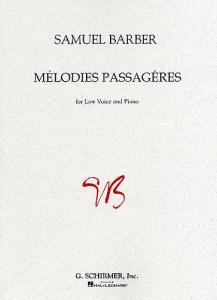 Samuel Barber: Melodies Passageres Op.27 (Low Voice)
