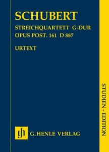 Franz Schubert: String Quartet In G Major Op. post. 161 D 887 - Study Score