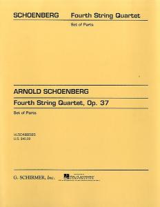 Arnold Schoenberg: String Quartet No. 4 Op. 37 (Parts)
