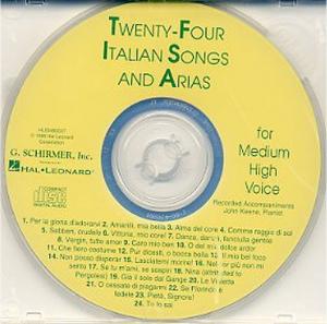 Twenty-Four Italian Songs And Arias Of The 17th And 18th Centuries - Medium Hig