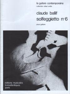 Claude Ballif: Solfeggietto N°6 Op.36