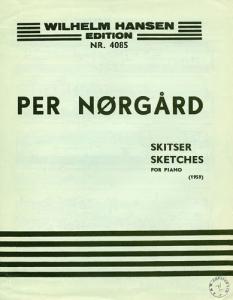 Per Nørgård: Sketches For Piano Op.25a