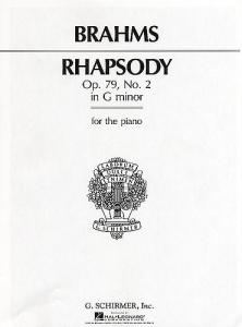 Johannes Brahms: Rhapsody In G Minor Op.79 No.2