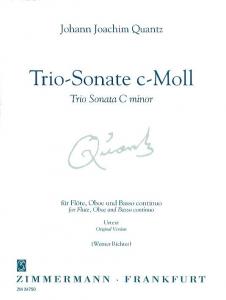 Johann Joachim Quantz: Trio Sonata In C Minor (Zimmermann Urtext Edition)