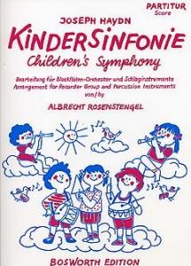 Franz Joseph Haydn: Kindersinfonie (Children's Symphony) (Score/Parts)