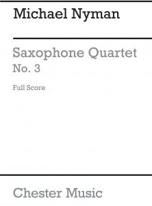 Michael Nyman: String Quartet No.3 (Score)