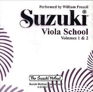 Suzuki Viola Schl 1&2 Cd (Prcl)