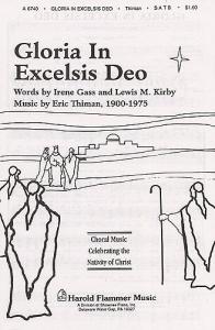 Eric Thiman: Gloria In Excelsis Deo (SATB)