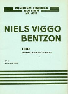 Niels Viggo Bentzon: Brass Trio Op.82 (Score)