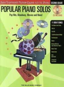 Popular Piano Solos: 2nd Grade - Pop Hits, Broadway, Movies And More!