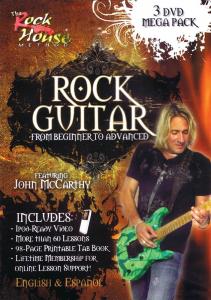 John McCarthy: Rock Guitar 3 DVD Mega Pack (Beginner - Advanced)