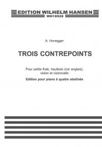 Arthur Honegger: Trois Contrepoints (Piano Duet)