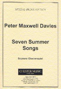 Peter Maxwell Davies: Seven Summer Songs Soprano Glockenspiel Part