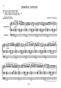 Edward German: Three Dances From Henry VIII (Organ)