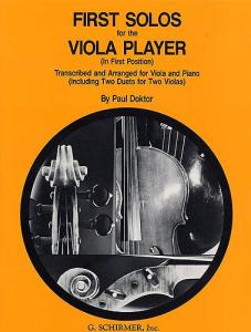 First Solos For The Viola Player