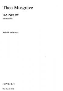 Thea Musgrave: Rainbow (Study Score)