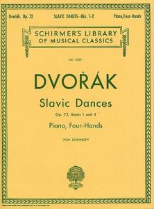Antonin Dvorak: Slavonic Dances Op.72 Books 1 and 2 (Piano Duet)