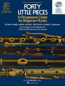 Forty Little Pieces In Progressive Order for Beginnner Flutists - Performance an