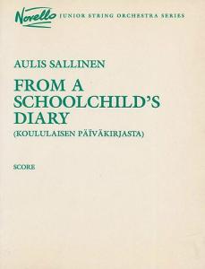 Sallinen From A Schoolchild's Diary String Orchestra Score
