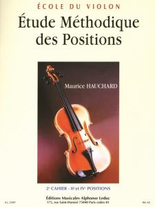 Hauchard: Étude Des Positions Volume 2 Violon