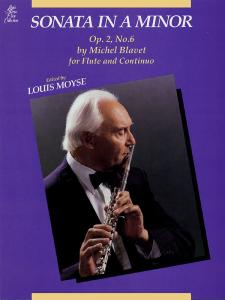 Michel Blavet: Sonata In A Minor For Flute And Continuo Op. 2 No. 6