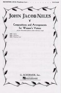 John Jacob Niles: Wondrous Love (SSA)