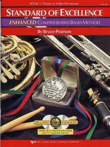 Standard Of Excellence: Enhanced Comprehensive Band Method Book 1 (Drums/Mallet
