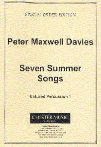 Peter Maxwell Davies: Seven Summer Songs Untuned Percussion Part 1