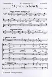 Kenneth Leighton: A Hymn Of The Nativity