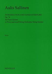 Aulis Sallinen: Introduction And Tango Overture (Score)