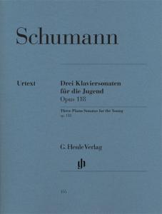 Robert Schumann: Three Piano Sonatas For The Young Op.118 - Urtext