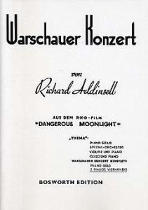 Richard Addinsell: Warsaw Concerto (2 Piano Score)