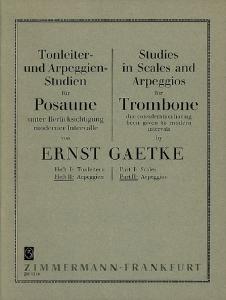 Gaetke, E: Scale And Arpeggio Studies
