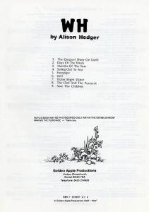 Alison Hedger: WH (Pupil's Book)