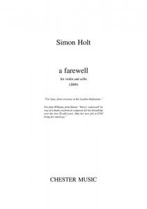 Simon Holt: A Farewell