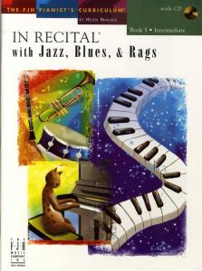 In Recital With Jazz, Blues And Rags - Book Five (Book And CD)