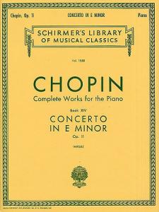 Frederic Chopin: Piano Concerto No.1 In E Minor Op.11 (Piano Solo)