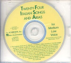 Twenty-Four Italian Songs And Arias Of The 17th And 18th Centuries - Medium Low
