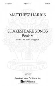 Matthew Harris: Shakespeare Songs Book 5