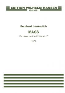 Bernhard Lewkovitch: Messe (Mass) 1978 (Score)