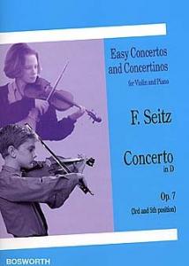 Friderich Seitz: Concerto In D Op.7 (Violin/Piano)