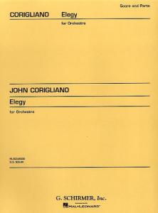 John Corigliano: Elegy For Orchestra (Score/Parts)