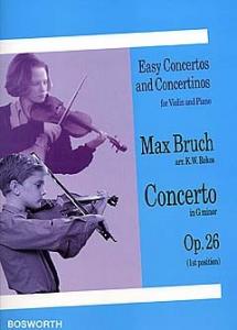 Max Bruch (Arr. K.W. Rokos): Concerto in G Minor For Violin And Piano Op.26