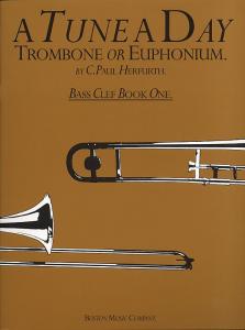 A Tune A Day For Trombone Or Euphonium Bass Clef Book One
