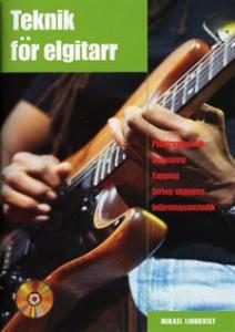 Teknik för elgitarr - Bok & CD (Mikael Lindkvist)
