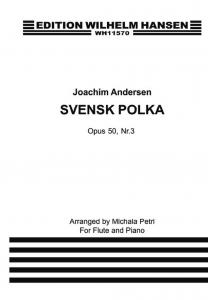 Joachim Andersen: Svensk Polka For Flute And Piano Op.50 No.3