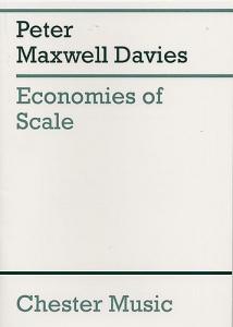 Peter Maxwell Davies: Economies Of Scale (Score)